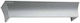 Enis by Domus Curtain Pelmets Curtain Rod 100cm Aluminium Nickel Matt