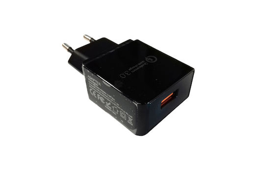 NiteCore Charger Without Cable with USB-A Port Quick Charge 3.0 Blacks (9060060229)