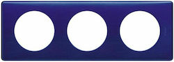 Legrand Celiane Switch Frame 3 Positions in Blu...
