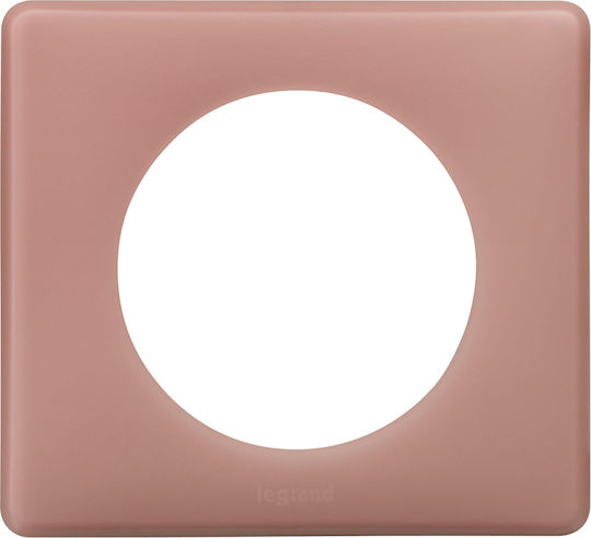 Legrand Celiane Switch Frame 1 Position Vertical Installation in Pink Color 066761