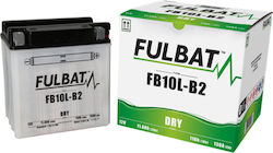 Fulbat Μπαταρία Μοτοσυκλέτας YB10L-B2 με Χωρητικότητα 11Ah