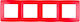 Elmark City Schalterrahmen 4-fach Horizontale M...