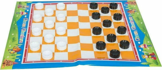 Настолна игра Παιχνίδι Ντάμα 25τμχ за 2 играчи 3+ години (EN) Lifetime Games