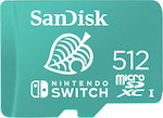 Sandisk Nintendo Switch microSDXC 512GB Class 10 U3 V30 UHS-I