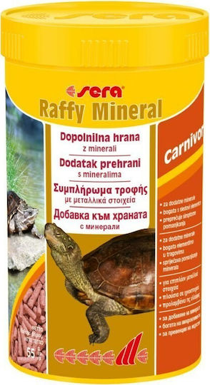 Sera Raffy Mineral Turtle Food Supplement with Mineral Elements for Turtles 250ml 01893