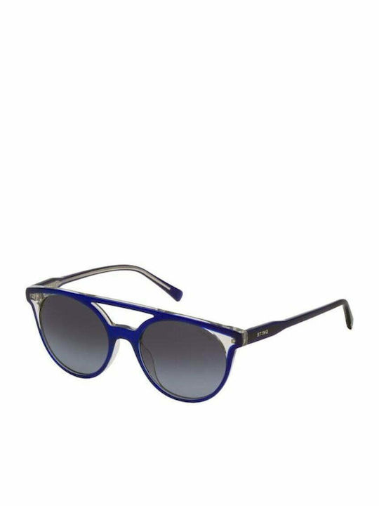 Sting Women's Sunglasses with Blue Plastic Fram...
