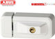 Abus Lock for Hinged Doors White with Key