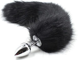 Fetish Addict Velvet Touch Butt Plug with Tail 7cm