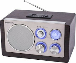 Roadstar HRA-1345NUSWD Retro Tabletop Radio Electric with USB Brown