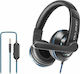 Ovleng OV-P2 On Ear Gaming Headset με σύνδεση 3.5mm Blue