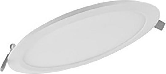 Ledvance PL Slim Στρογγυλό Χωνευτό LED Panel 18W με Ψυχρό Λευκό Φως 6500K 22.5εκ.