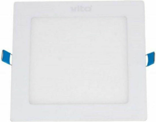 Vito Platz Vertieft LED Panel 24W mit Natürliches Weiß Licht 4000K