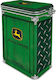 Nostalgic Art John Deere - Diamond Plate Green Κουτί Δημητριακών / Ζυμαρικών με Καπάκι & Βάση Μεταλλικό Πράσινο 11x8x18cm 1τμχ