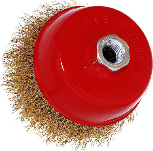 PG 485.50 Wire Brush Bell 100mm Μ14