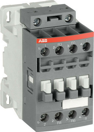 Abb Ρελέ Ράγας Ισχύος 18A Τριπολικό με Τάση 250V 7.5kW 250VAC/DC +1NC
