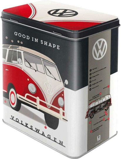 Nostalgic Art Getreidebox mit Deckel Metallisch 10x14x20cm 1Stück