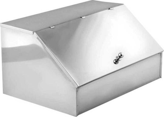 Metano Large Double Coffee Box Inox L33xW23xH17cm