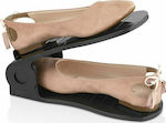 Sidirela Пластмаса Калъф за Съхранение за Обувки в Черно Цвят 27x10.5x18.5см 1бр