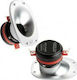 Ground Zero Tweeter Auto Oval GZCT 19N-Pro 109dB Argintiu