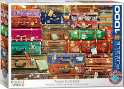 Travel Suitcases Puzzle 2D 1000 Pieces