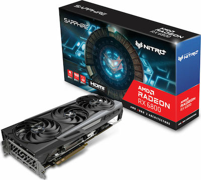 Sapphire Radeon RX 6800 16ГБ GDDR6 Nitro+ Графична карта