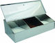 Novatex Coffee Box Inox 3 Seats L29xW15xH10cm