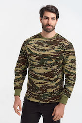 Army Race Sweatshirt Tarnung Griechische Armee in Khaki Farbe Army Race Sweatshirt Tarnung Griechische Armee in Khaki Farbe
