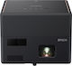 Epson EpiqVision EF-12 Mini Projektor Full HD Lampe Laser mit Wi-Fi und integrierten Lautsprechern Schwarz