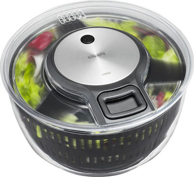 Gefu Speedwing Plastic Colander Vegetables Μαύρο 1pcs