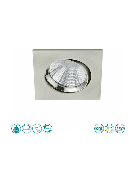 Trio Lighting Pamir Platz Metallisch Einbau Spo...