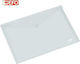 +Efo Folder Transparent with Button for Paper A4