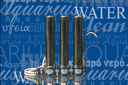 Aquarius A7 Устройство за филтриране на вода Плот Троен с чешма с резервен филтър