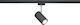 Trio Lighting Duoline Single Spot with Socket GU10 in Black Color