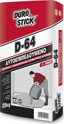 Durostick D-64 Ciment autonivelant cu întărire rapidă pentru nivelare pardoseală (3-30mm) ΝΤ6425 25kg