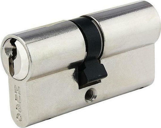 Hugo Locks Cilindru de Încuietoare De Securitate GR 2S 80mm (35-45) cu 3 Chei Argintiu