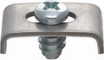 Pyramis Set of 4 Fastening Elements for Undermount Sinks 523215601 Plumbing Installation Fitting