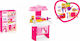 Dolu Large Super Pink Unicorn Kids Kitchen for 3+ Years 19 Pieces