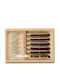 Claude Dozorme Vallernia Set de Furculițe Fructe/Desert De lemn Coffee 6buc