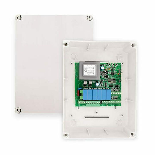Profelmnet PSR-3114 Garage Door Control Panel Single-Phase (220V) 2400W Rolling Automation for Double Opening Door with Motor up to 2400Watt 433.92MHz