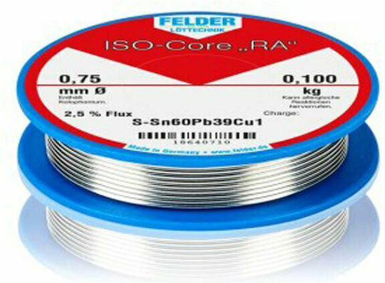 Felder 18600710 Καλάι Κόλλησης 60/40 0.75mm 100gr