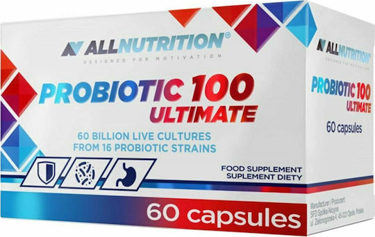 AllNutrition Probiotic 100 Ultimate Probiotics 60 caps