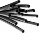 SAS Heat-Shrink Tubing with Internal Adhesive and Shrinkage Ratio 3:1 24mm Black AK-TH-041