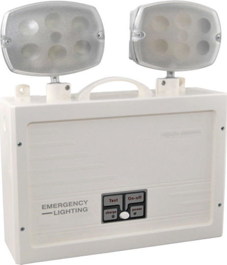 Olympia Electronics LED Notfall-Sicherheitsleuchte mit Batteriebetrieben GRL-37/180/WP 1Stück