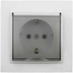Mono Electric Despina Single Mortice Πρίζα Ρεύμ...