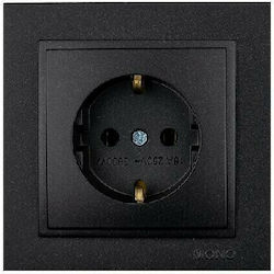 Mono Electric Despina Power Socket Black 1pcs