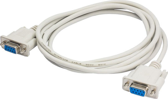 Akyga Καλώδιο RS232 9-pin male σε RS232 9-pin male 2m