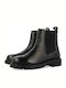 Gioseppo Leather Women's Chelsea Boots Black