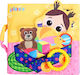 Jollybaby Βιβλίο Δραστηριοτήτων Where is the Baby? από Ύφασμα με Ήχους για Νεογέννητα