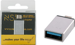 NSP micro USB male σε USB-A female