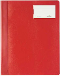 Durable Mappe mit Feder für Papier A4 Rot Durab...